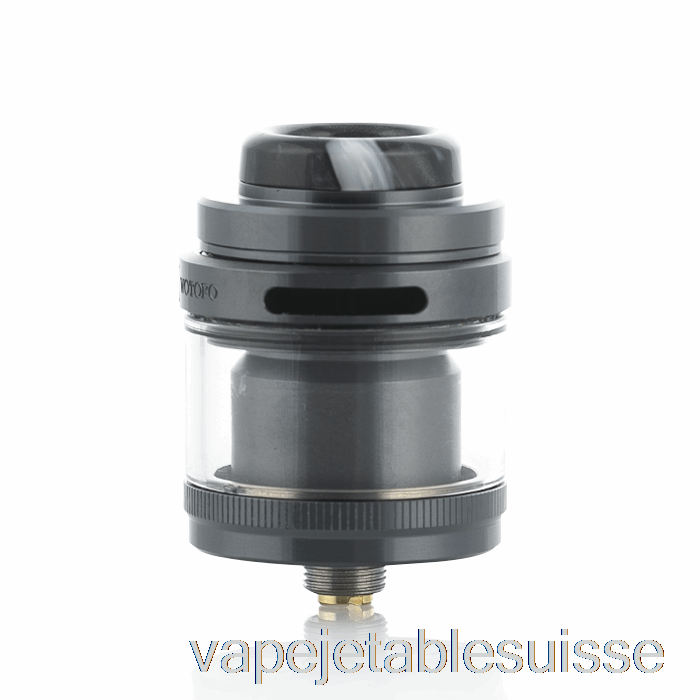 Vape Suisse Wotofo Profil M 24.5mm Rta Gunmetal Bleu